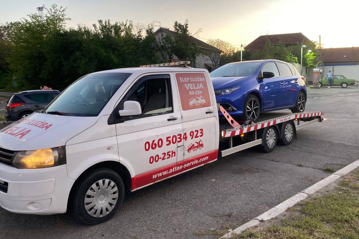 Šlep automobila u Begradu - Šlepanje automobila u Beogradui okolini